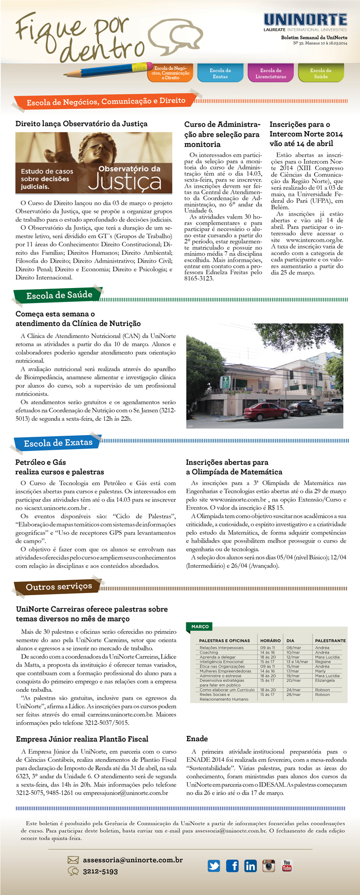 Boletim Fique Por Dentro n°32