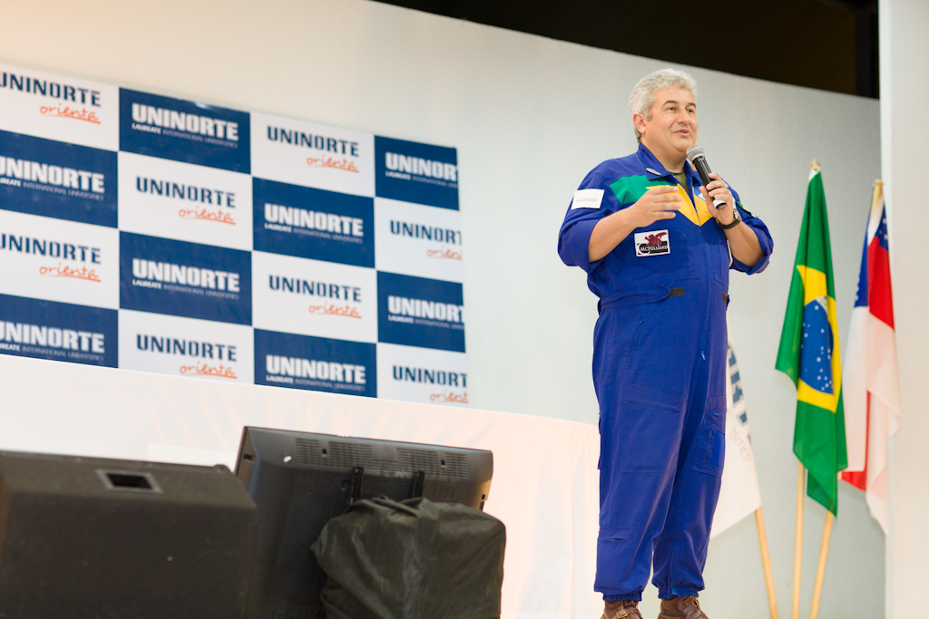 Visita do Marcos Pontes à UniNorte.