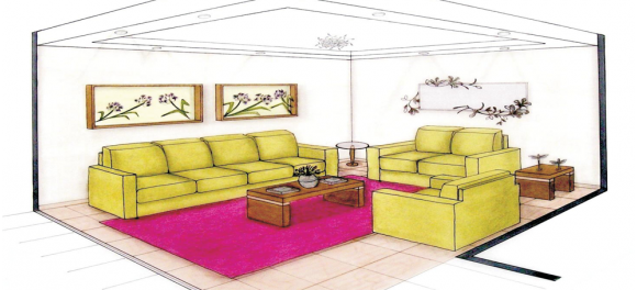 Interior Design: Desenhos