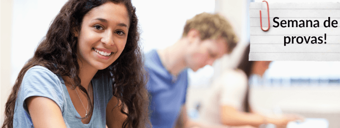 semana de provas