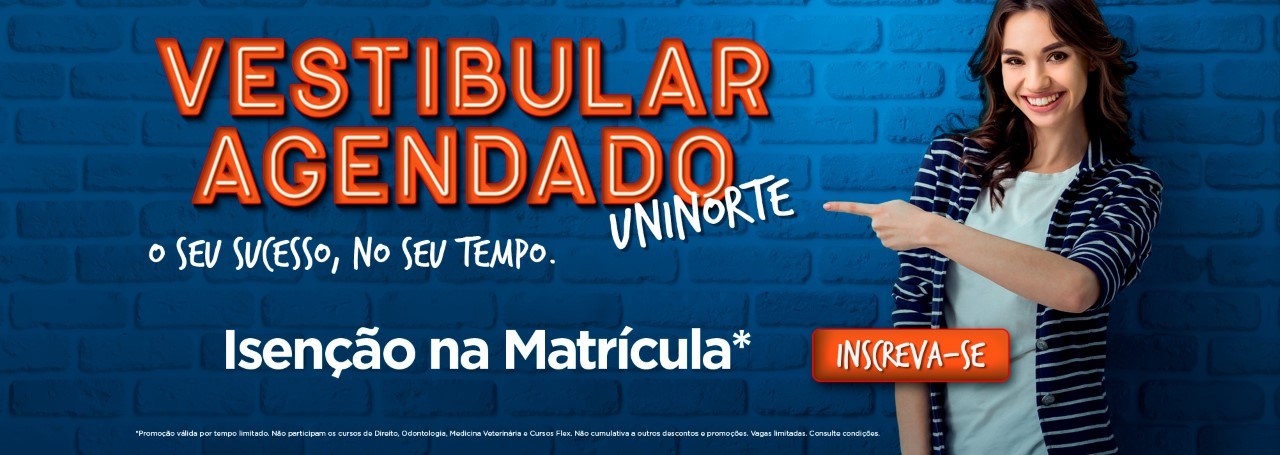 vestibular agendado uninorte