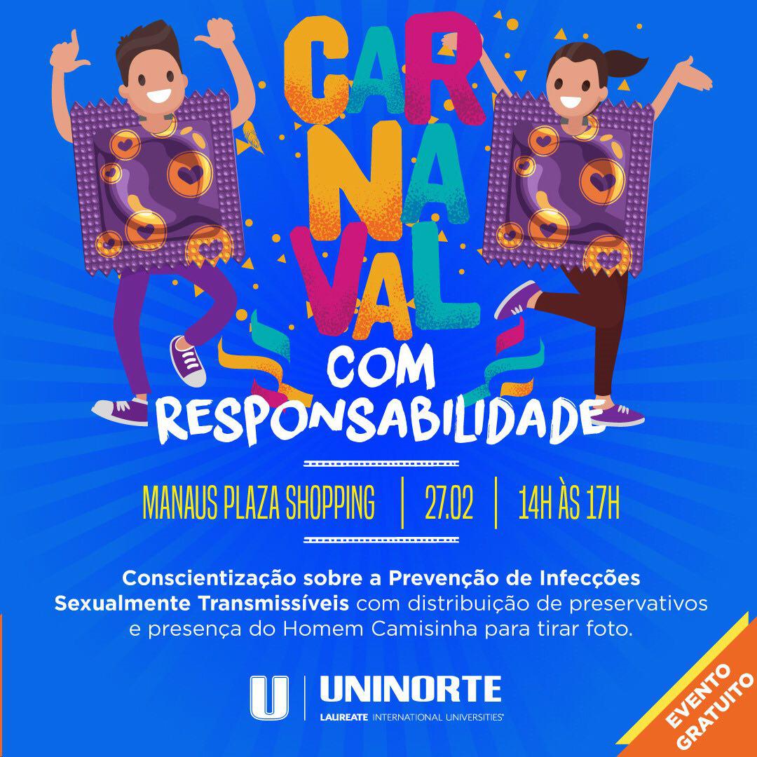 Curso de Farmácia promove campanha “Carnaval com Responsabilidade”, 27.